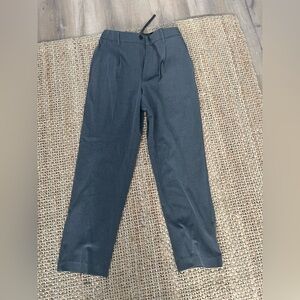 Uniqlo grey pleated wide Pants
